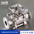 Industrial Equipment Clamp End 3PC Ball Valve